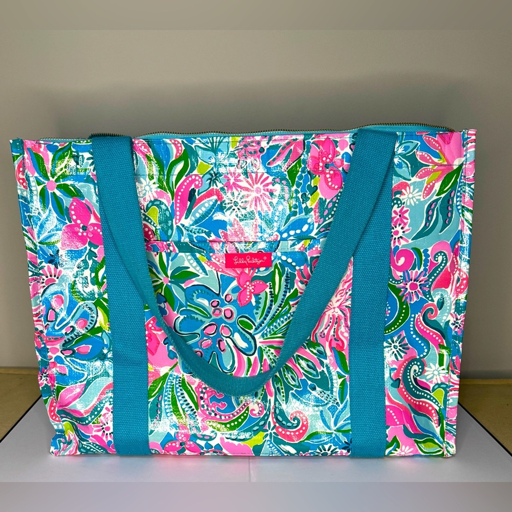 Lilly Pulitzer Insulated Market Shopper Bag